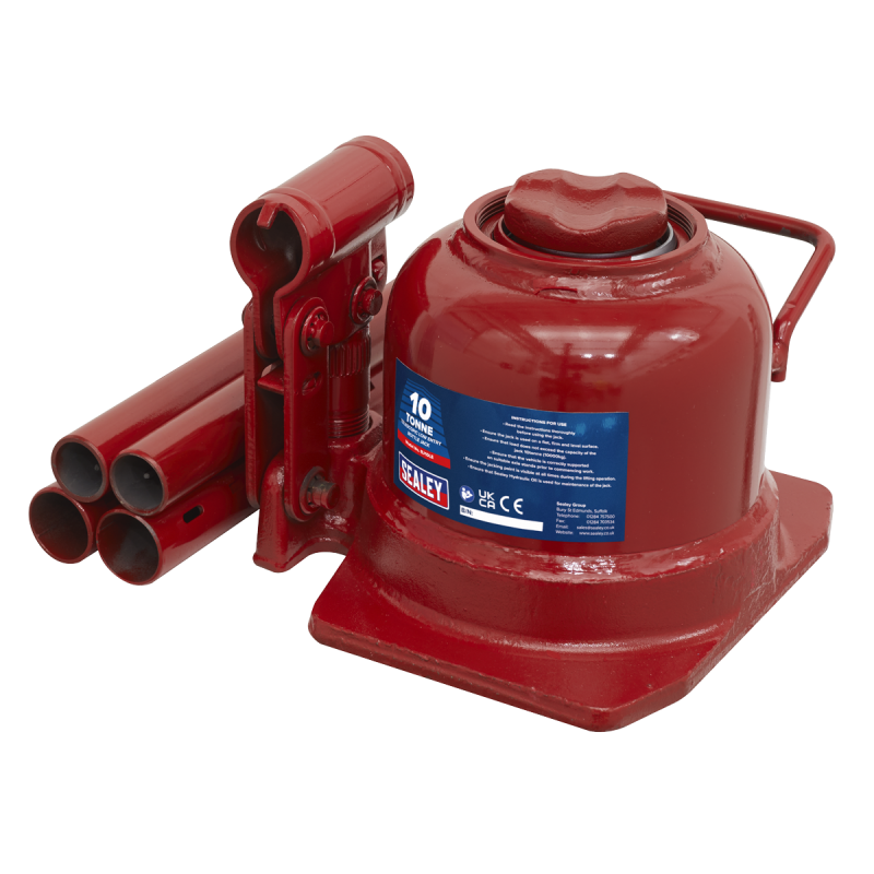 Bottle Jack 10 Tonne Low Profile Telescopic