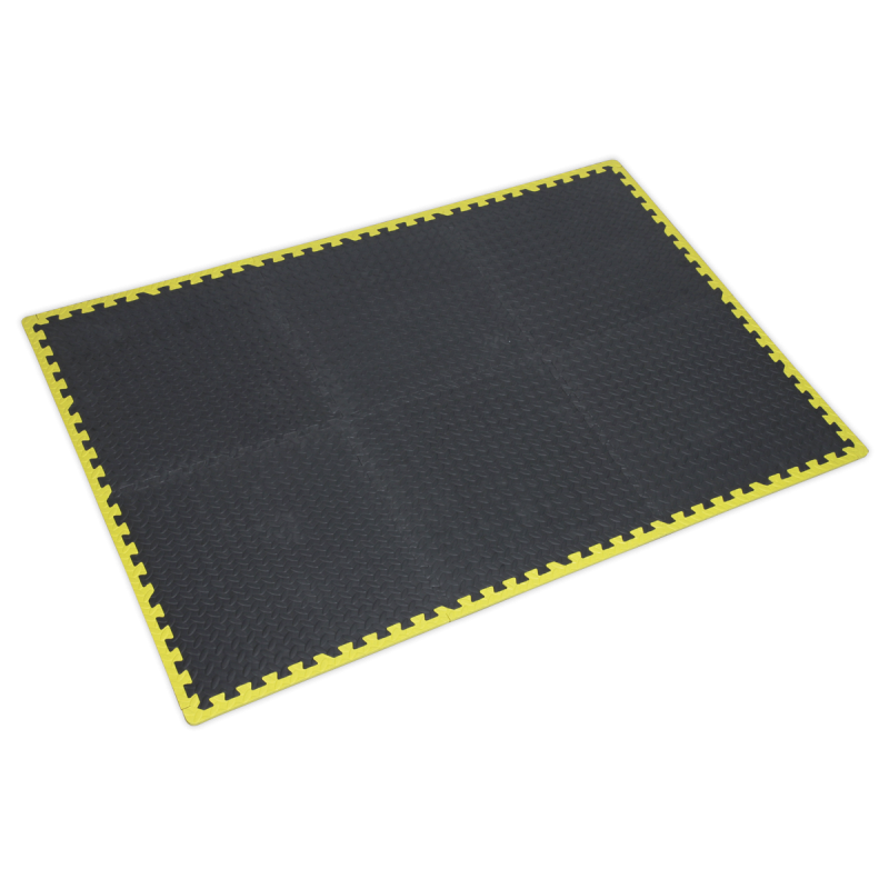 Interlocking EVA Foam Mat Set 1240 x 1825mm with HiVis Edges